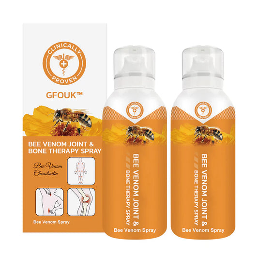 BUY 1 GET 1 FREE!! GFOUK™ Bee Venom Joint and Bone Therapy Spray ⭐⭐⭐⭐⭐ (4.9/5)